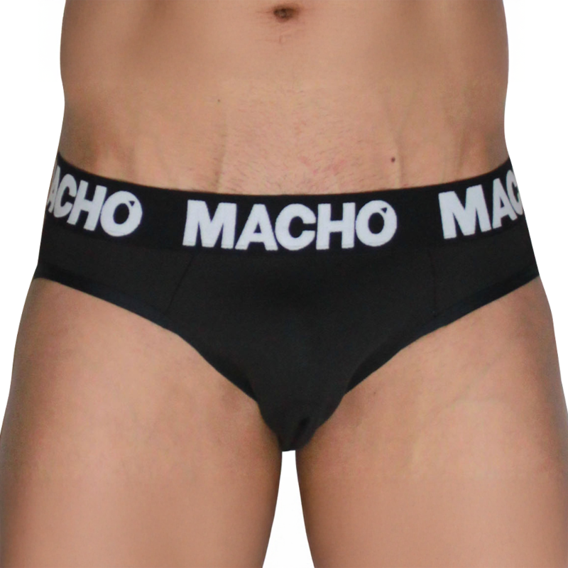 MACHO - MCH007 SLIP CLÁSSICO PRETO + PRETO M - Image 2