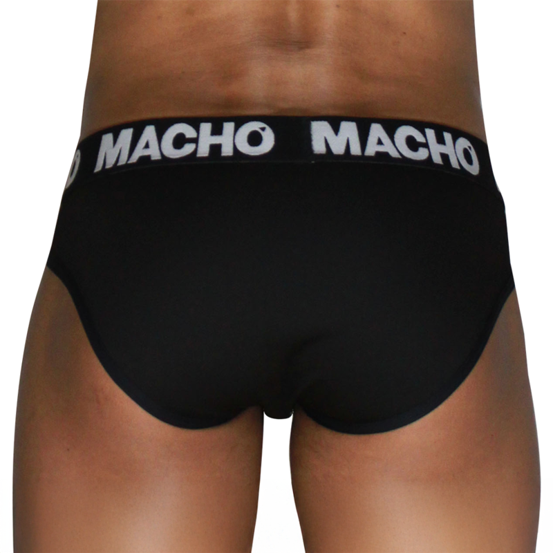MACHO - MCH007 SLIP CLÁSSICO PRETO + PRETO M - Image 3