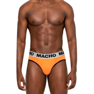 vVigoroso MACHO - MCH012 LARANJA SLIP M