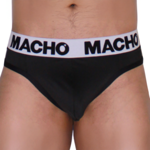 vVigoroso MACHO - MTG002 PRETO/CALÇA TONGA PRETA M