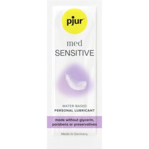 vVigoroso PJUR - MED SENSITIVE GLIDE LUBRIFICANTE BASE DE GUA 2 ML