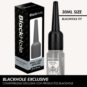 vVigoroso BLACK HOLE - APLICADOR DE LUBRIFICANTE ANAL TAMANHO P 30 ML
