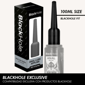 vVigoroso BLACK HOLE - APLICADOR DE LUBRIFICANTE ANAL TAMANHO G 100 ML