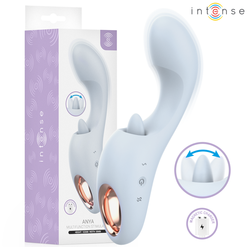 Vigoroso INTENSE - ANYA ESTIMULADOR MULTIFUNCIONAL DE VIBRAÇÃO E MOVIMENTO