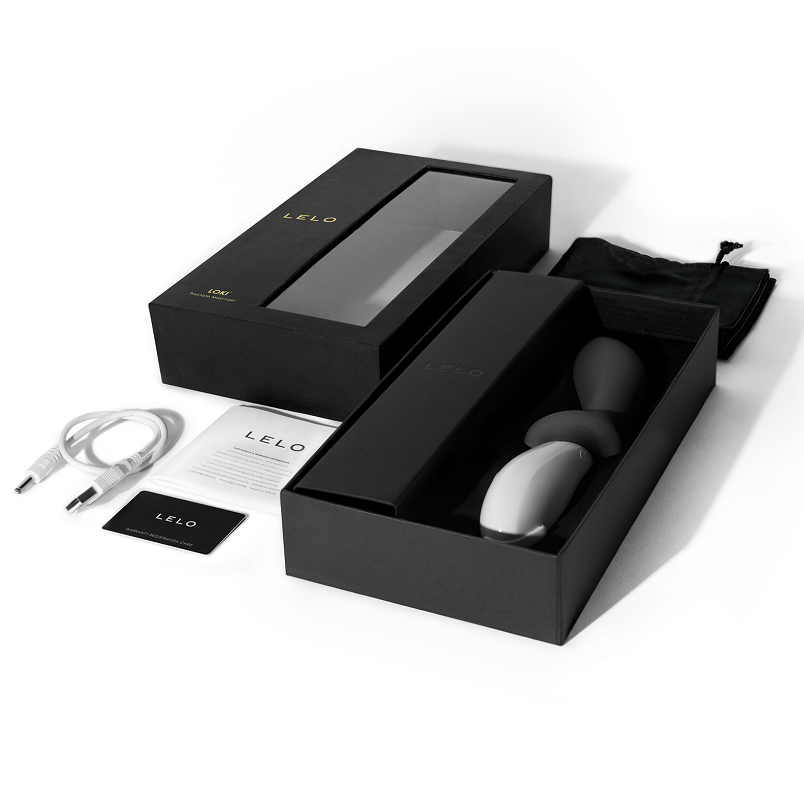 Vigoroso LELO - VIBRADOR PROSTTICO LOKI PRETO