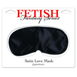 vVigoroso FETISH FANTASY SERIES - MSCARA DE AMOR CETIM PRETA