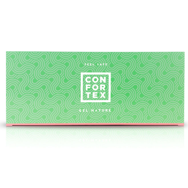 vVigoroso CONFORTEX - LUBRICANT DE ÚNICA DOSE 6ML CAIXA / SACO 100 UNIDADES