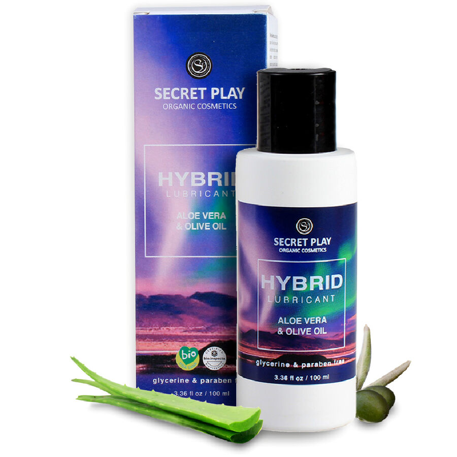 vVigoroso SECRETPLAY - LUBRIFICANTE ORGÂNICO HÍBRIDO 100 ML