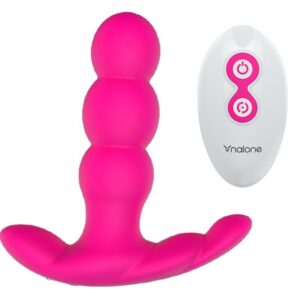 Vigoroso NALONE - PEARL ANAL VIBRADOR CONTROLE REMOTO PRETO