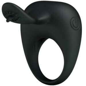 Vigoroso PRETTY LOVE - ANEL VIBRADOR COM LÍNGUA