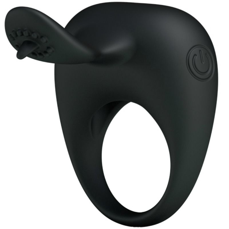 Vigoroso PRETTY LOVE - ANEL VIBRADOR COM LÍNGUA