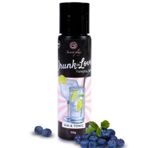 vVigoroso SECRETPLAY - BÊBADO NO AMOR LUBRIFICANTE GIN&TONIC 60 ML