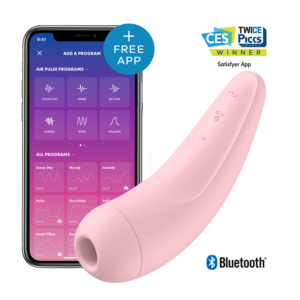 Vigoroso SATISFYER - CURVY 2 + ROSA