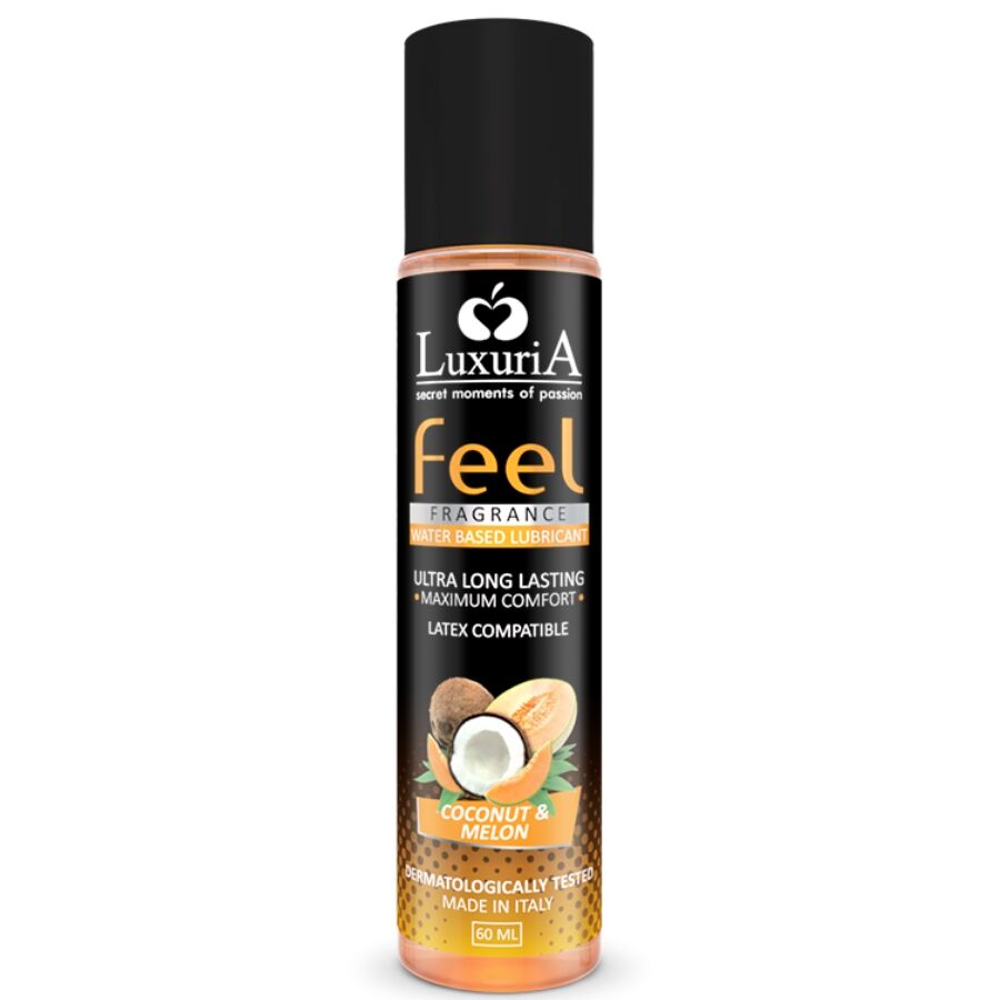 vVigoroso INTIMATELINE - LUXURIA FEEL LUBRIFICANTE BASE DE GUA DE COCO E MELO 60 ML