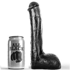 Vigoroso ALL BLACK - PENE REALISTA ANAL 23 CM