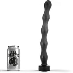 vVigoroso ALL BLACK - BOLA PLUG ANAL 32 CM