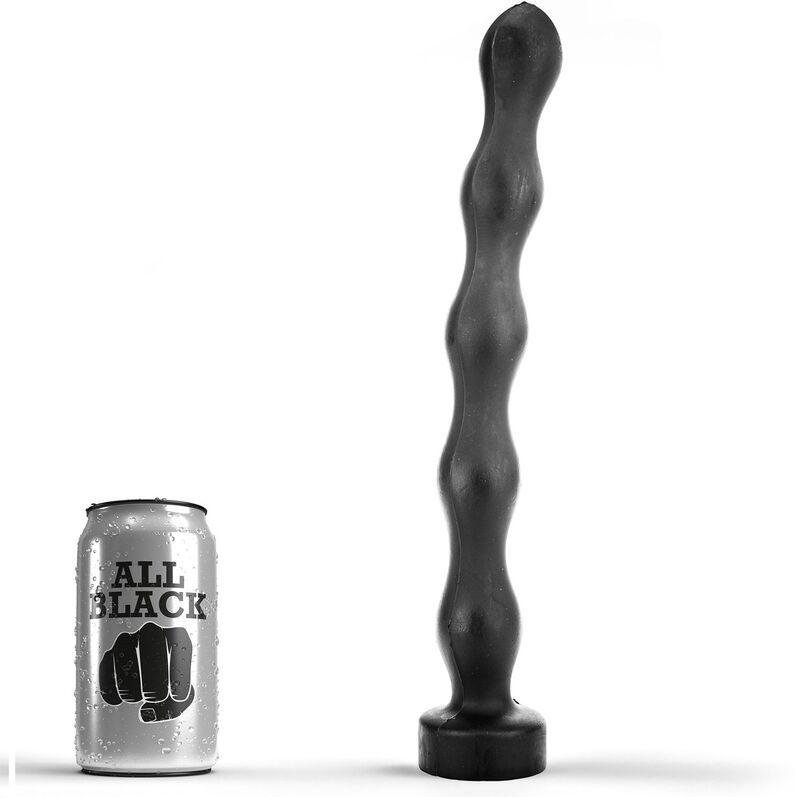 vVigoroso ALL BLACK - BOLA PLUG ANAL 32 CM
