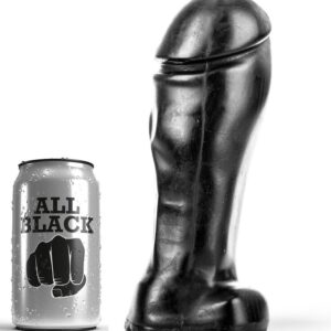 Vigoroso ALL BLACK - DONG 22 CM DE DEDO LARGO