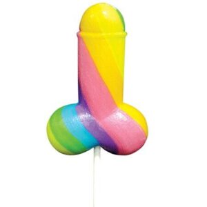 vVigoroso PRIDE - SPENCER & FLEETWOOD GALO ARCO-ÍRIS LGBT LOLLIPOP