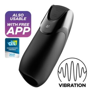 Vigoroso SATISFYER - MEN VIBRATION+ PRETO