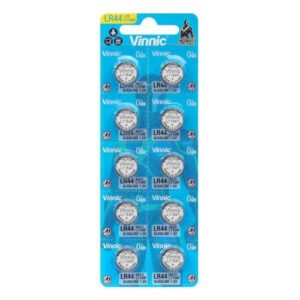 vVigoroso VINNIC - BATERIA BOTÃO ALCALINA AG13 L1154F LR44 BLISTER*10