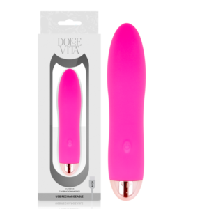 Vigoroso DOLCE VITA - VIBRADOR RECARREGÁVEL QUATRO PINK 7 VELOCIDADES