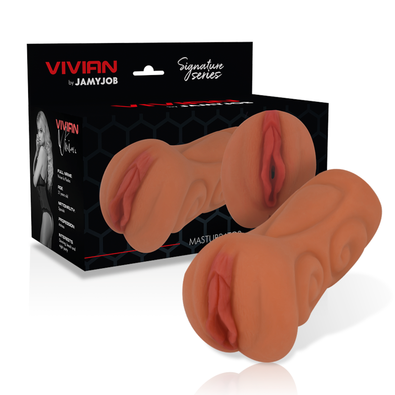 Vigoroso ASSINATURA JAMYJOB - MASTURBADOR DE VAGINA VIVIAN