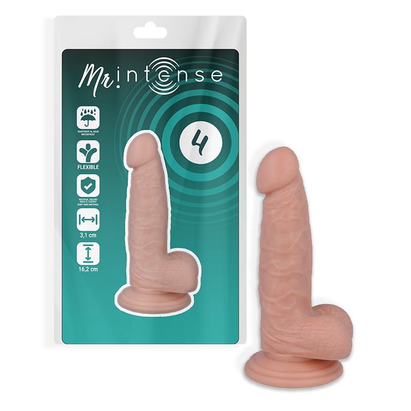 Vigoroso MR INTENSE - 4 REALISTIC PENIS 16.2 CM -O- 3.1 CM