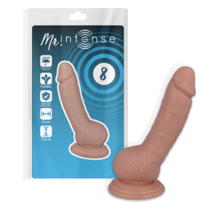 Vigoroso MR INTENSE - 8 REALISTIC PENIS 17.6 CM -O- 3.5 CM