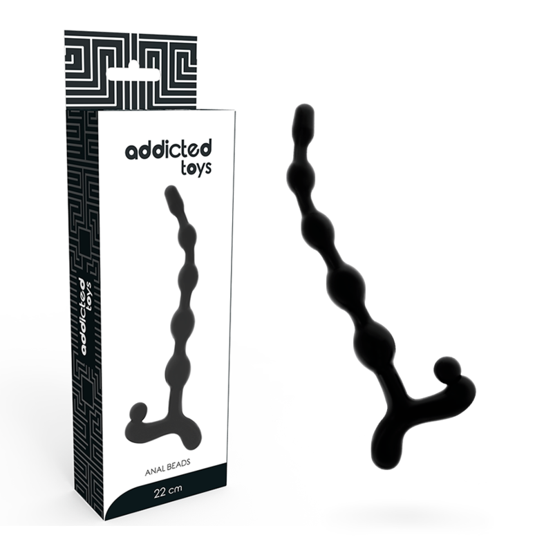Vigoroso ADDICTED TOYS - BOLAS ANAIS 22 CM PRETAS