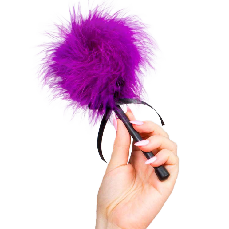 vVigoroso SECRETPLAY - ESPANADOR MARABOU ROXO ROXO