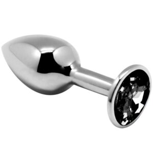 vVigoroso ALIVE - MINI PLUG PRAZER ANAL METAL PRETO TAMANHO S