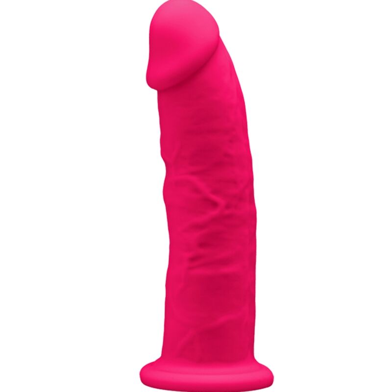 Vigoroso SILEXD - MODELO 2 PÊNIS REALÍSTICO PREMIUM SILEXPAN SILICONE FÚCSIA 15 CM