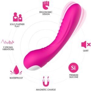 Vigoroso ARMONY - VIBRADOR LEGEND SILICONE FÚCSIA