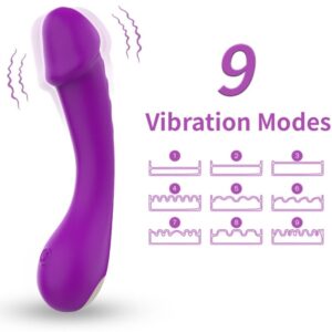 Vigoroso ARMONY - DILDO VIBRADOR G-SPOT SILICONE ROXO