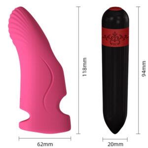 Vigoroso ARMONY - AURORA VIBRADOR DEDO FÚCSIA