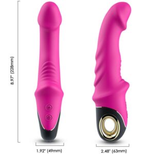 Vigoroso ARMONY - JOYBLADE DILDO VIBRADOR ROTADOR FÚCSIA