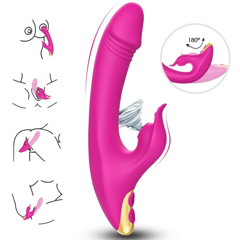 Vigoroso ARMONY - LOVE CLITORIS & PONTO G VENTOSA FÚCSIA