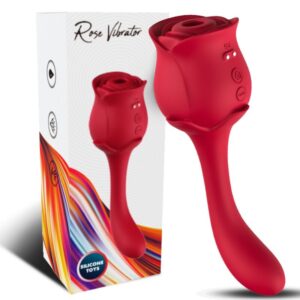 Vigoroso ARMONY - ROSELOVER SUCÇÃO E ESTIMULADOR DE CLITÓRIS VERMELHO