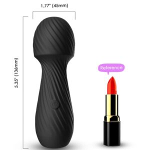 Vigoroso ARMONY - DAZZLE MASSAGER E VIBRADOR PEQUENO PRETO