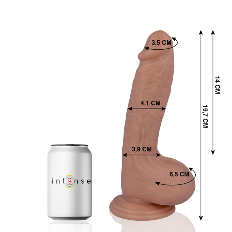 MR INTENSE - 17 PÊNIS REALÍSTICO 19.7 CM -O- 4.1 CM - Image 2