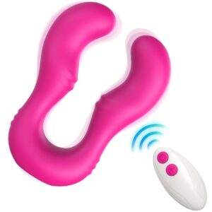 Vigoroso ARMONY - VIBRADOR SERAPH DUPLO CONTROLE REMOTO FÚCSIA