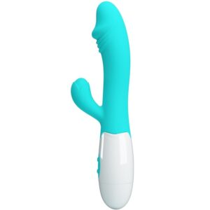Vigoroso PRETTY LOVE - VIBRADOR SNAPPY G-SPOT AQUA VERDE