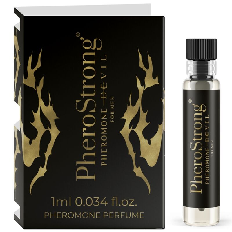 vVigoroso PHEROSTRONG - PERFUME DE FEROMÔNIOS DEVIL PARA HOMEM 1 ML