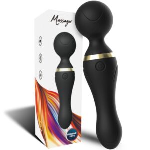 Vigoroso ARMONY - FREEZA MASSAGER E VIBRADOR CABEÇA SUPER FLEXÍVEL PRETA
