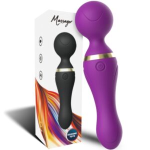 Vigoroso ARMONY - MASSAGER E VIBRADOR FREEZA CABEÇA SUPER FLEXÍVEL ROXO