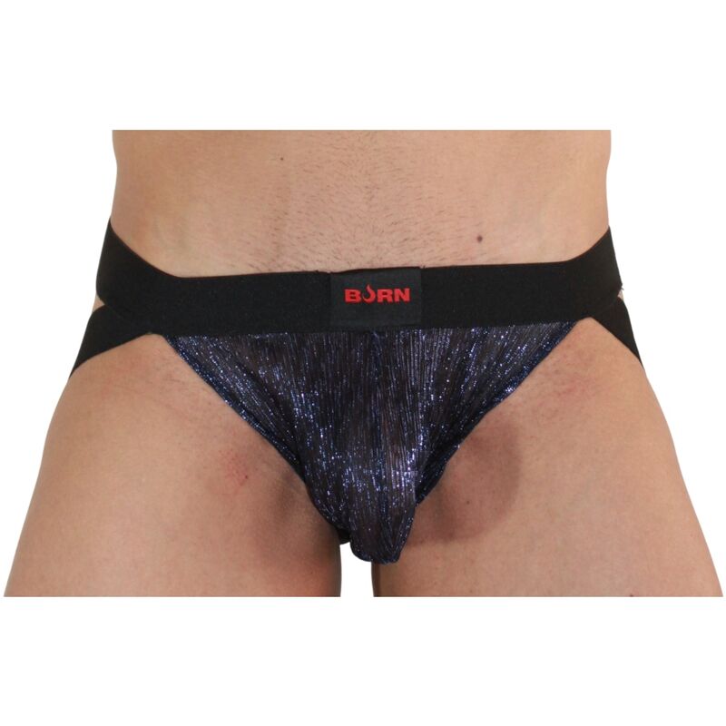 vVigoroso BURN - 006 JOCK BRILHANTE AZUL / PRETO M