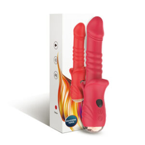 Vigoroso ARMONY - POINT A ESTIMULANTE VIBRADOR DILDO VERMELHO