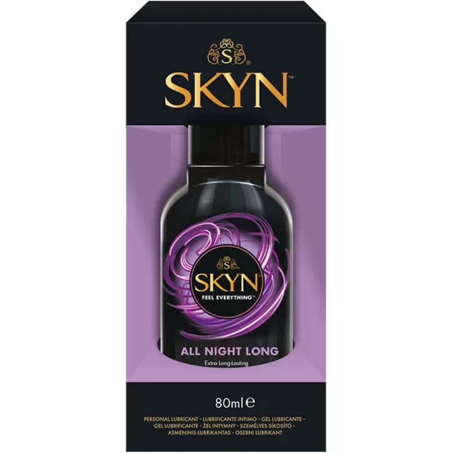 vVigoroso SKYN - LUBRIFICANTE À BASE DE SILICONE PARA TODA A NOITE 80 ML