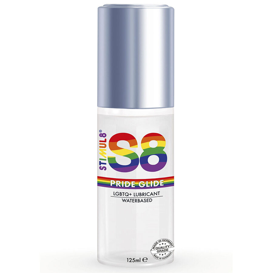 vVigoroso STIMUL8 - LUBRIFICANTE S8 GLIDE PRIDE 125 ML